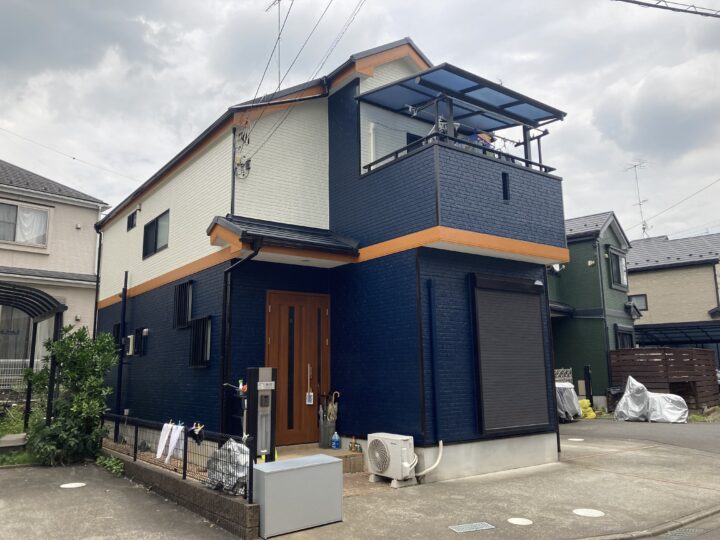 町田市　A様邸　屋根カバー工法・外壁塗装工事